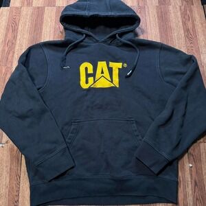 CAT Black‎ Workwear Heavyweight Essential Hoodie Large